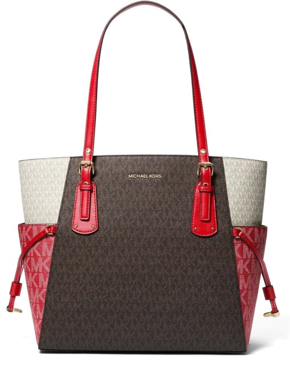 MICHAEL Michael Kors Voyager East/West Tote - Crimson Multi